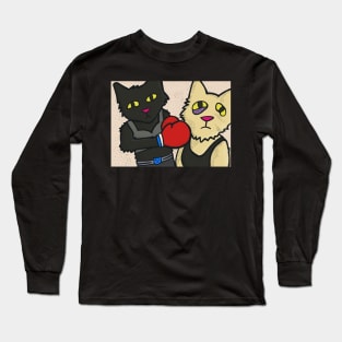 Cat Fight Long Sleeve T-Shirt